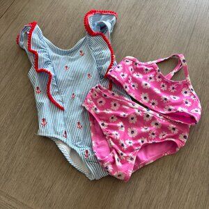 Bundle of girls swimsuits- 3T